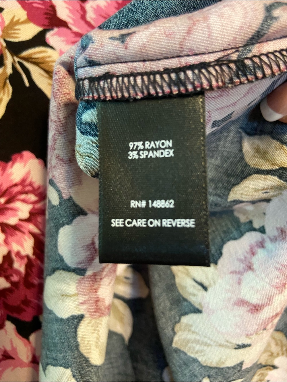 Torrid Floral Swing Cami | Size 2X (18/20) - Picture 6 of 7